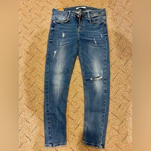 Used Zara trafaluc skinny jeans size 4